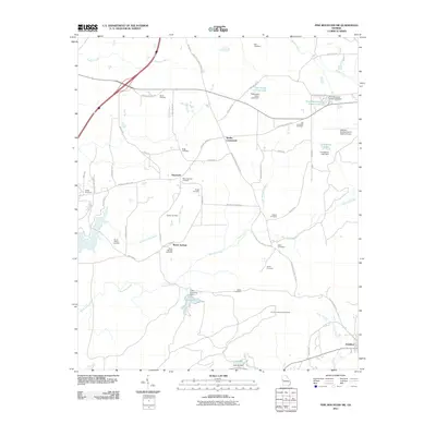2011 Map of Pine Mountain SW, 2011 Print