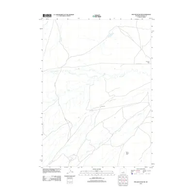 2012 Map of Pine Mountain SW, 2012 Print