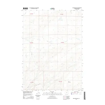 2015 Map of Pine Mountain SW, 2015 Print