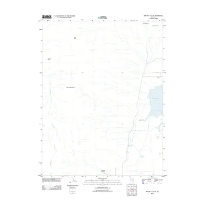 2012 Map of Pine Nut Valley, 2012 Print