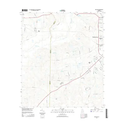 2014 Map of Pine Park, 2014 Print