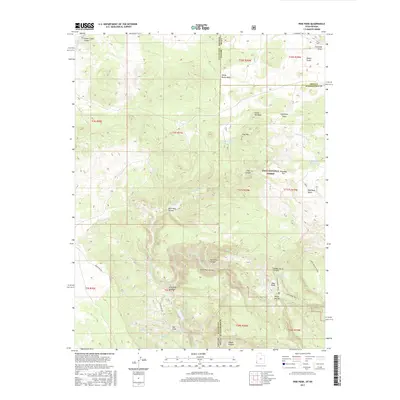 2017 Map of Pine Park, 2017 Print