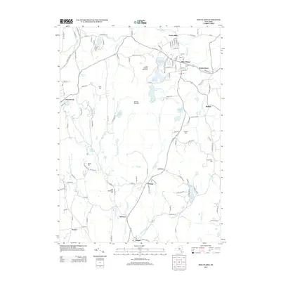 2013 Map of Pine Plains, 2013 Print