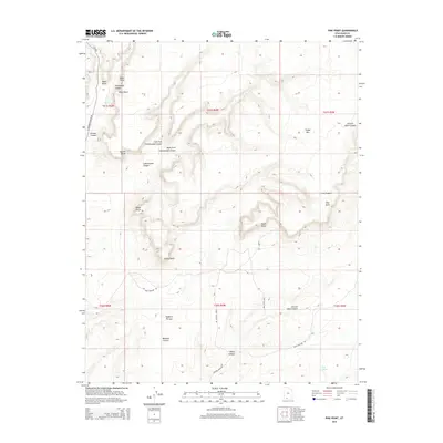 2014 Map of Pine Point, 2014 Print