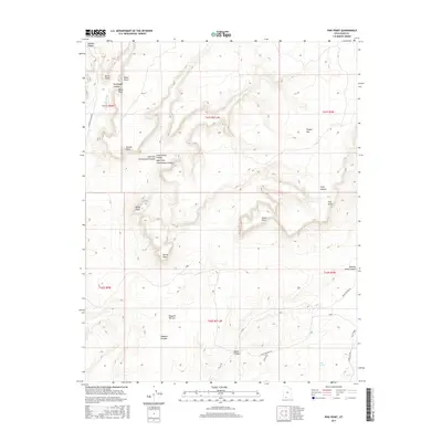 2017 Map of Pine Point, 2017 Print