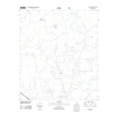 2010 Map of Pine Prairie, 2010 Print