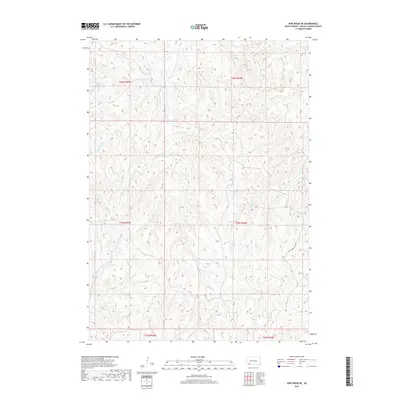 2017 Map of Pine Ridge NE, 2017 Print