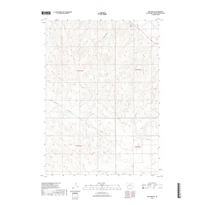 2017 Map of Pine Ridge SW, 2017 Print