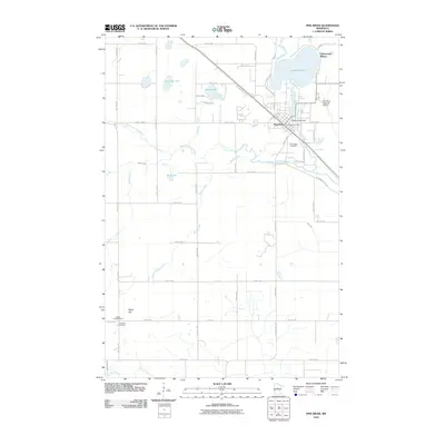 2010 Map of Pine River, 2010 Print