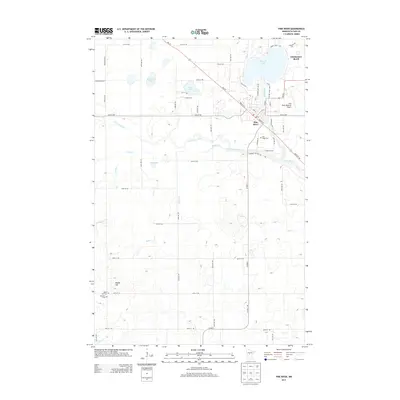 2013 Map of Pine River, 2013 Print