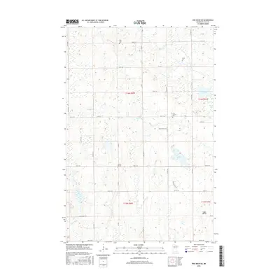 2016 Map of Pine River SW, 2016 Print