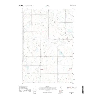 2019 Map of Pine River SW, 2019 Print