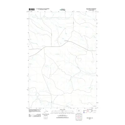 2012 Map of Pine Spring, 2012 Print