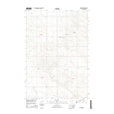 2015 Map of Pine Spring, 2015 Print