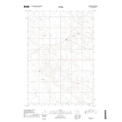 2017 Map of Pine Spring, 2017 Print