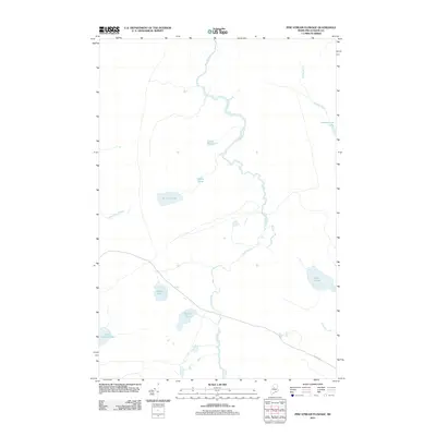 2011 Map of Pine Stream Flowage, 2011 Print