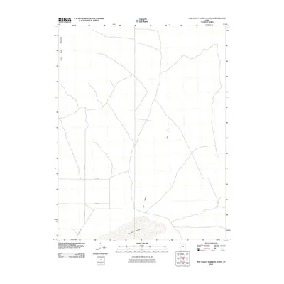 2010 Map of Pine Valley Hardpan North, 2010 Print