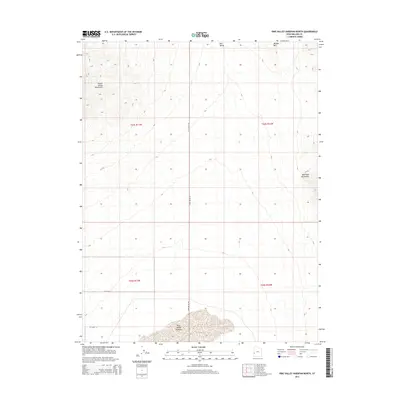 2014 Map of Pine Valley Hardpan North, 2014 Print