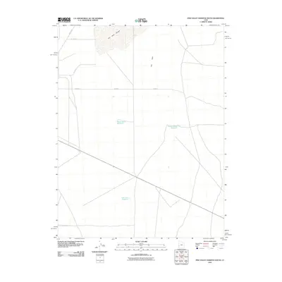 2010 Map of Pine Valley Hardpan South, 2010 Print