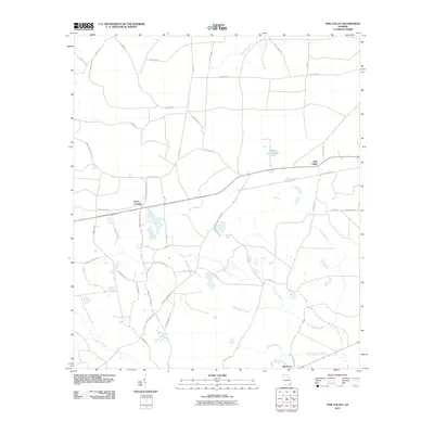 2011 Map of Pine Valley, 2011 Print