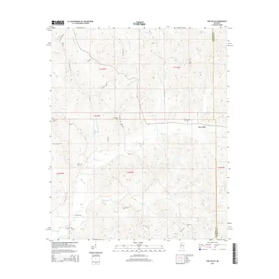 2015 Map of Pine Valley, 2015 Print