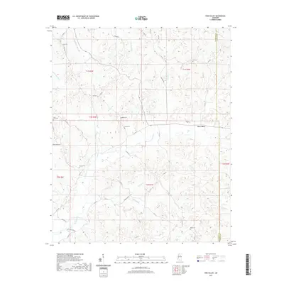 2021 Map of Pine Valley, 2021 Print
