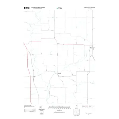 2013 Map of Pine Village, 2013 Print