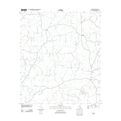 2012 Map of Pine, 2012 Print