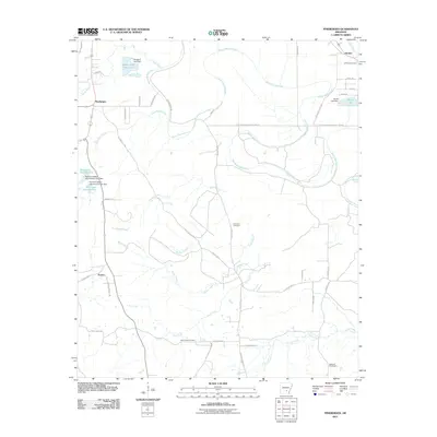 2011 Map of Pinebergen, 2011 Print