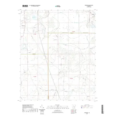 2020 Map of Pinebergen, 2020 Print