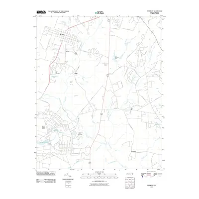 2010 Map of Pinebluff, 2010 Print