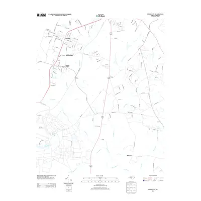 2013 Map of Pinebluff, 2013 Print