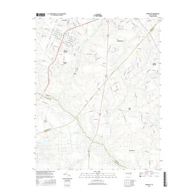 2016 Map of Pinebluff, 2016 Print