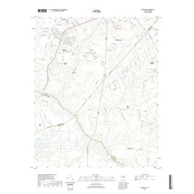 2019 Map of Pinebluff, 2019 Print