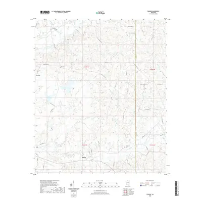 2020 Map of Pinebur, 2020 Print