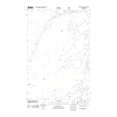 2011 Map of Pinegrass Ridge, 2011 Print