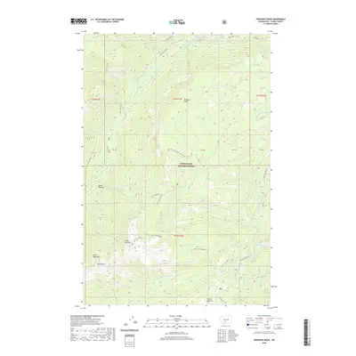 2020 Map of Pinegrass Ridge, 2020 Print
