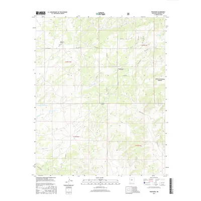2017 Map of Pinehaven, 2017 Print