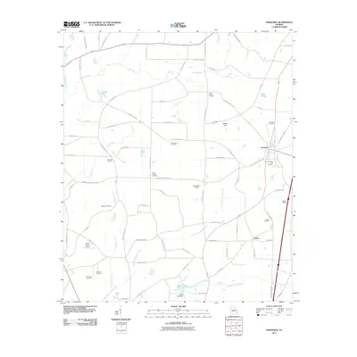 2011 Map of Pinehurst, 2011 Print