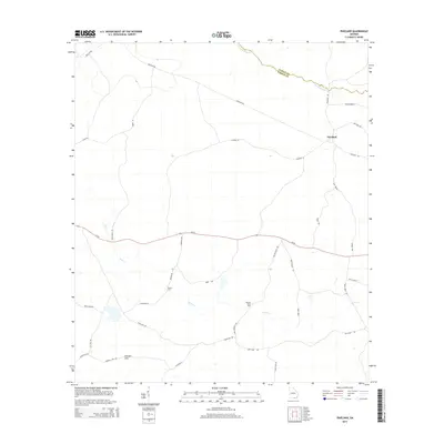 2014 Map of Pineland, 2014 Print