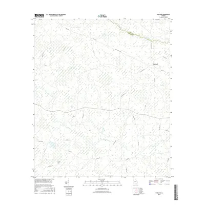 2017 Map of Pineland, 2017 Print