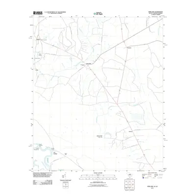2011 Map of Pineland, 2011 Print