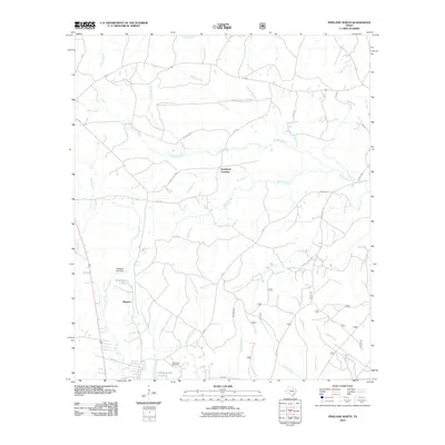 2010 Map of Pineland North, 2010 Print
