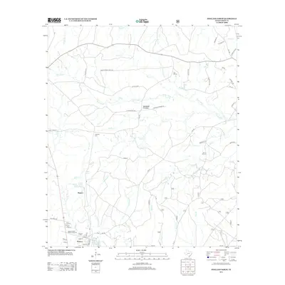 2012 Map of Pineland North, 2012 Print