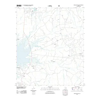 2010 Map of Pineland South, 2010 Print