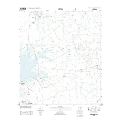 2012 Map of Pineland South, 2012 Print