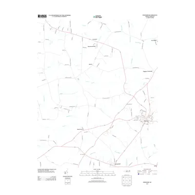 2013 Map of Pinetops, 2013 Print