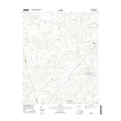 2016 Map of Pinetops, 2016 Print