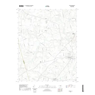 2019 Map of Pinetops, 2019 Print