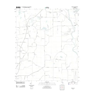 2012 Map of Pinetta, 2012 Print